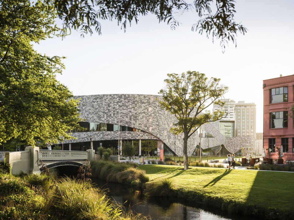te pae christchurch convention and exhibition centre by woods bagot