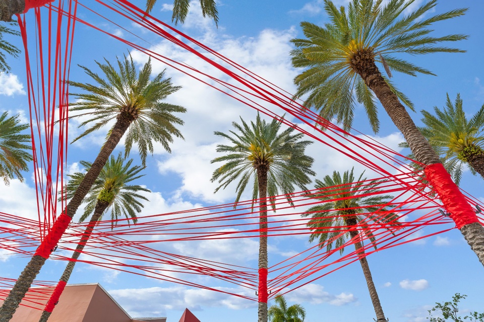 the visible invisible temporary covid 19 memorial by amlgmatd