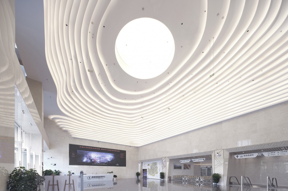 Visitor Center of Xingwen Stone Forest Global Geo Park China by Gu Zhihong Studio AATU