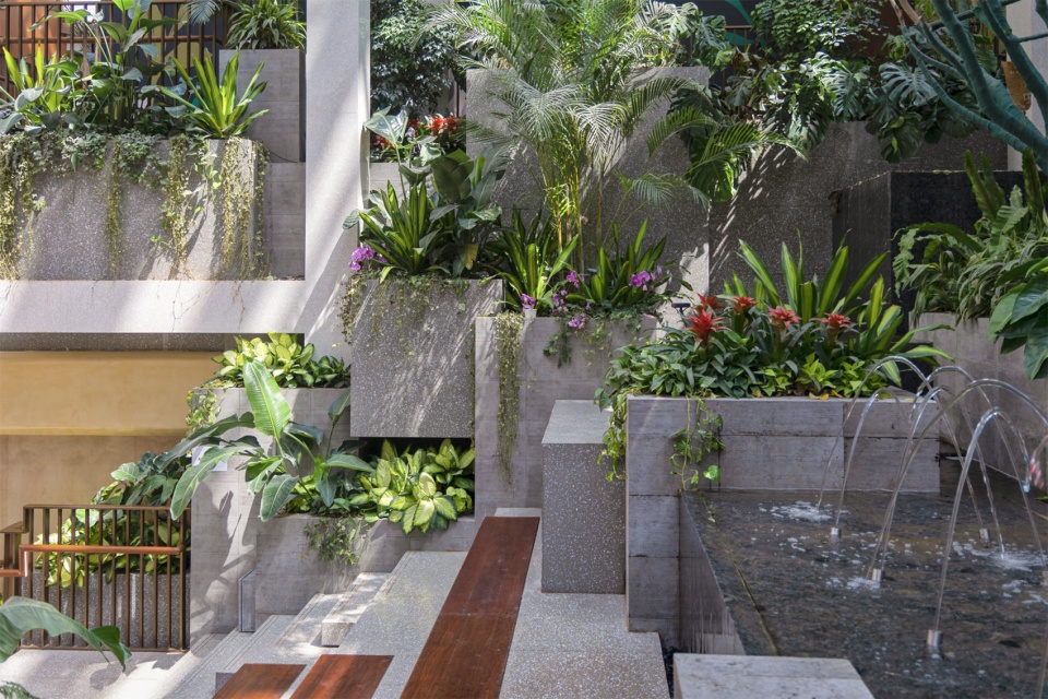 landscape design of hall of the sun china by horizon atmosphere landscape