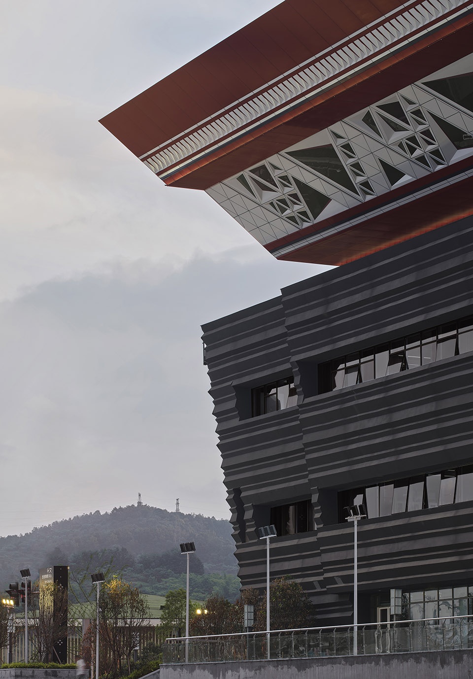 Visitor Center of Xingwen Stone Forest Global Geo Park China by Gu Zhihong Studio AATU