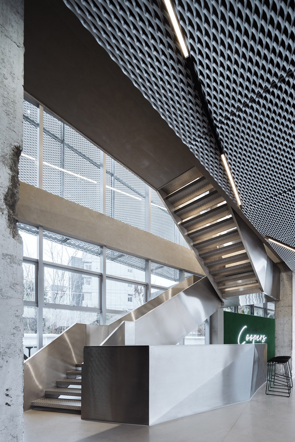 chengdu baochuang mini showroom complex china by archihope