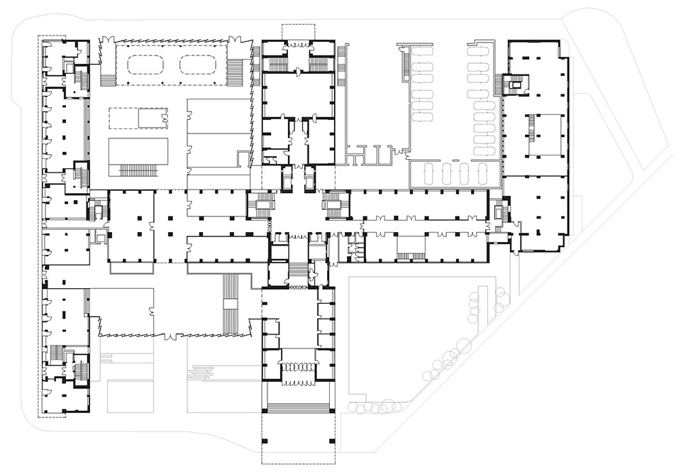 revitalization of pragues first skyscraper qarta architektura