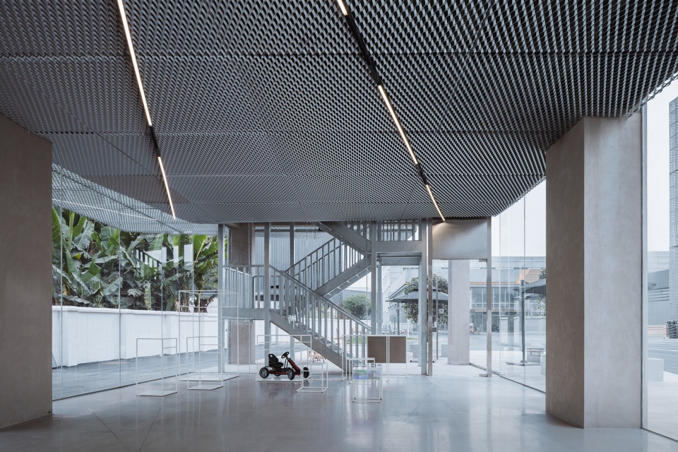 chengdu baochuang mini showroom complex china by archihope