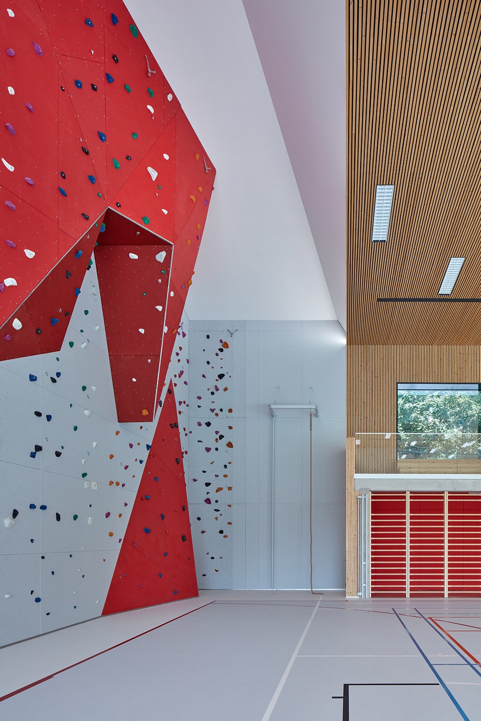 Hrozenkov Primary School Sports Hall by Consequence forma architects