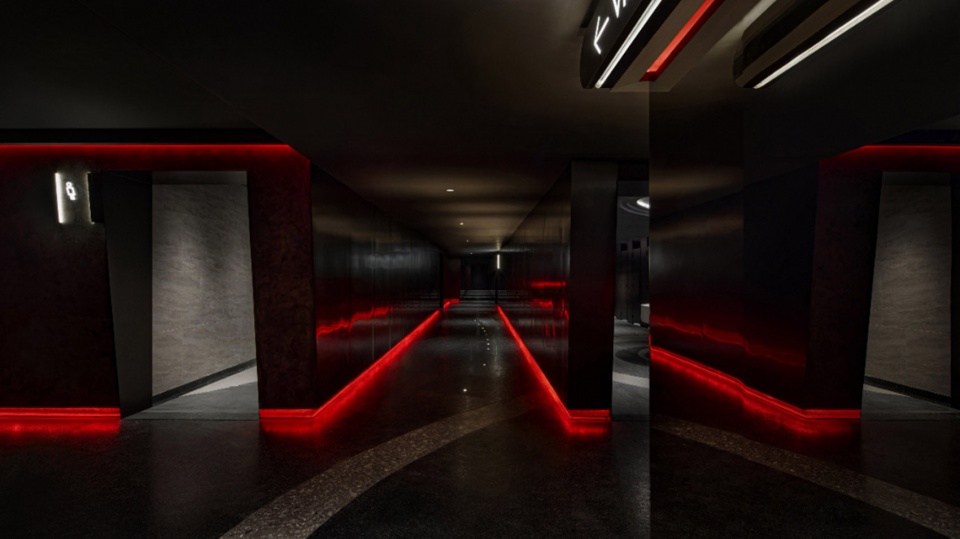 Longgang Vanke Plaza CINESKY Cinema China by Oft Interiors