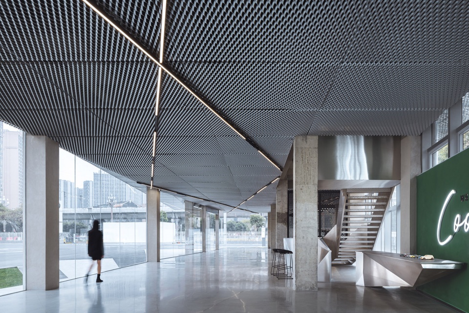 chengdu baochuang mini showroom complex china by archihope