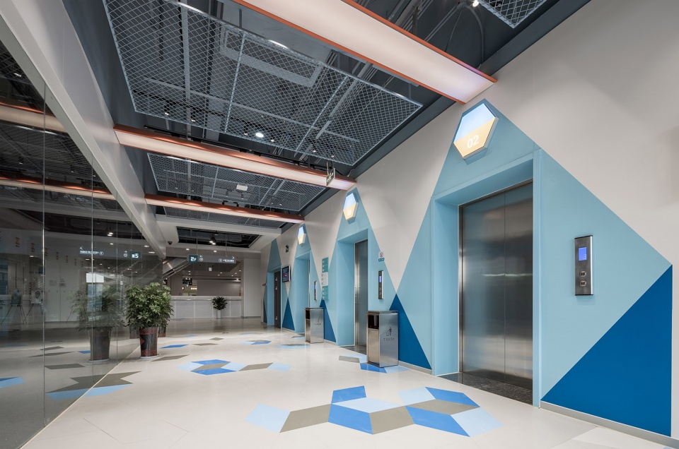 e cube development center china by gen architects