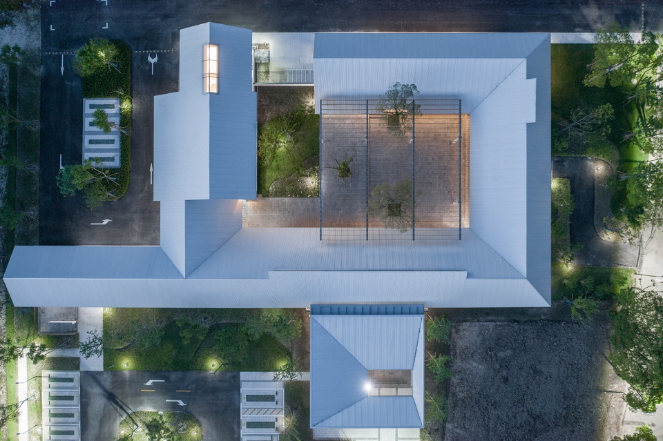 northwest visitor centre jiabei country park by atelier z