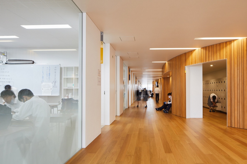 osaka gakuin university senior high school by atsushi kitagawara architects