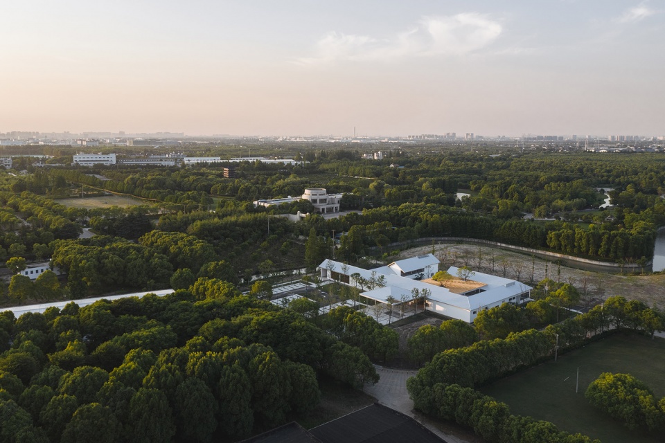 northwest visitor centre jiabei country park by atelier z