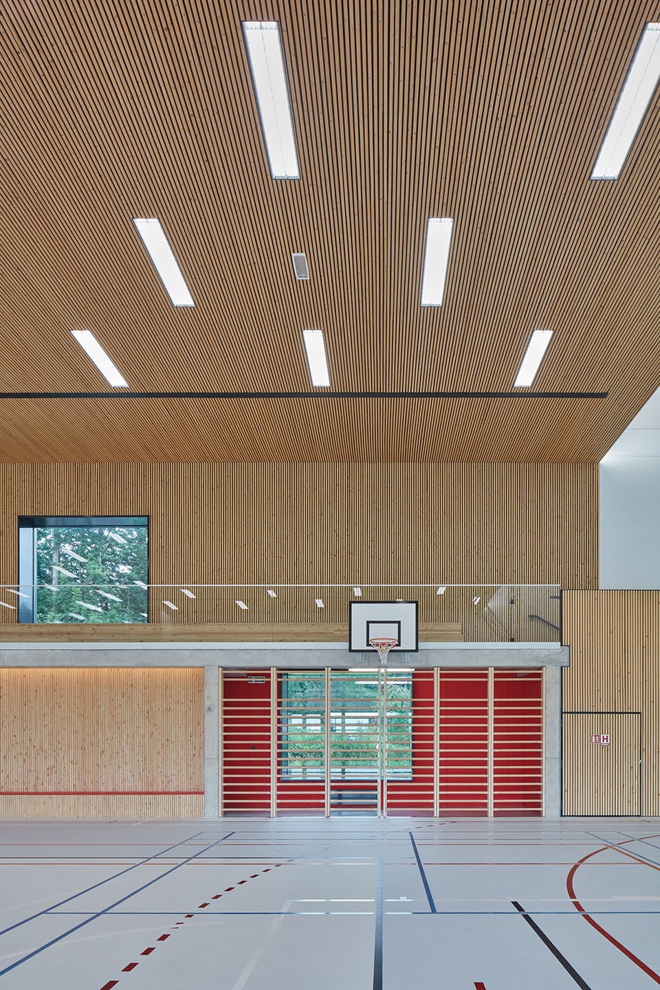 Hrozenkov Primary School Sports Hall by Consequence forma architects
