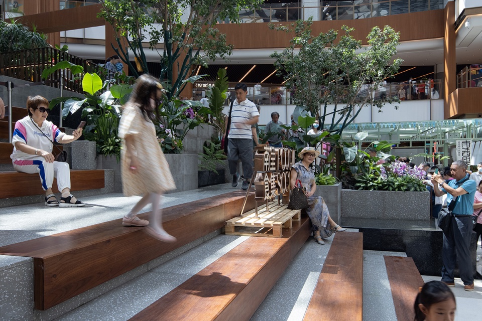 landscape design of hall of the sun china by horizon atmosphere landscape