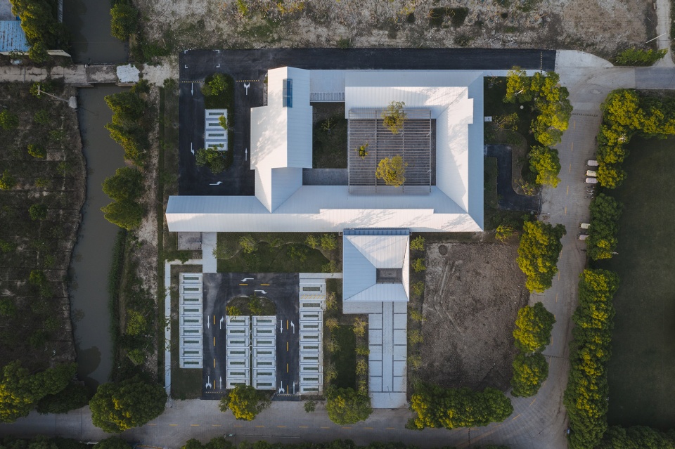 northwest visitor centre jiabei country park by atelier z