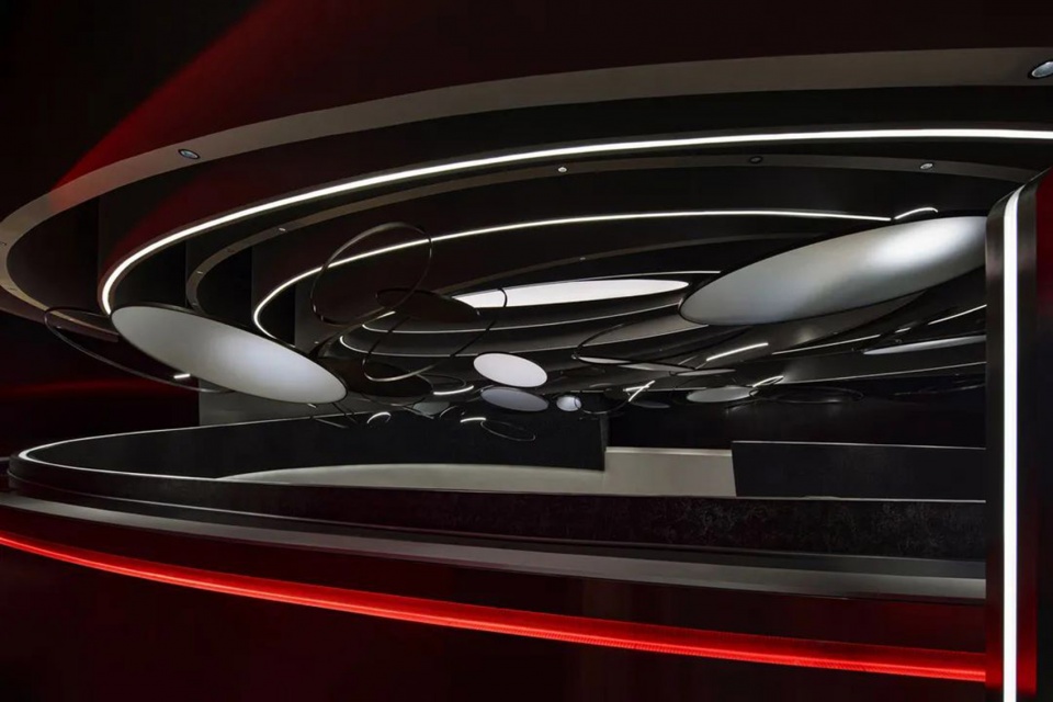 Longgang Vanke Plaza CINESKY Cinema China by Oft Interiors