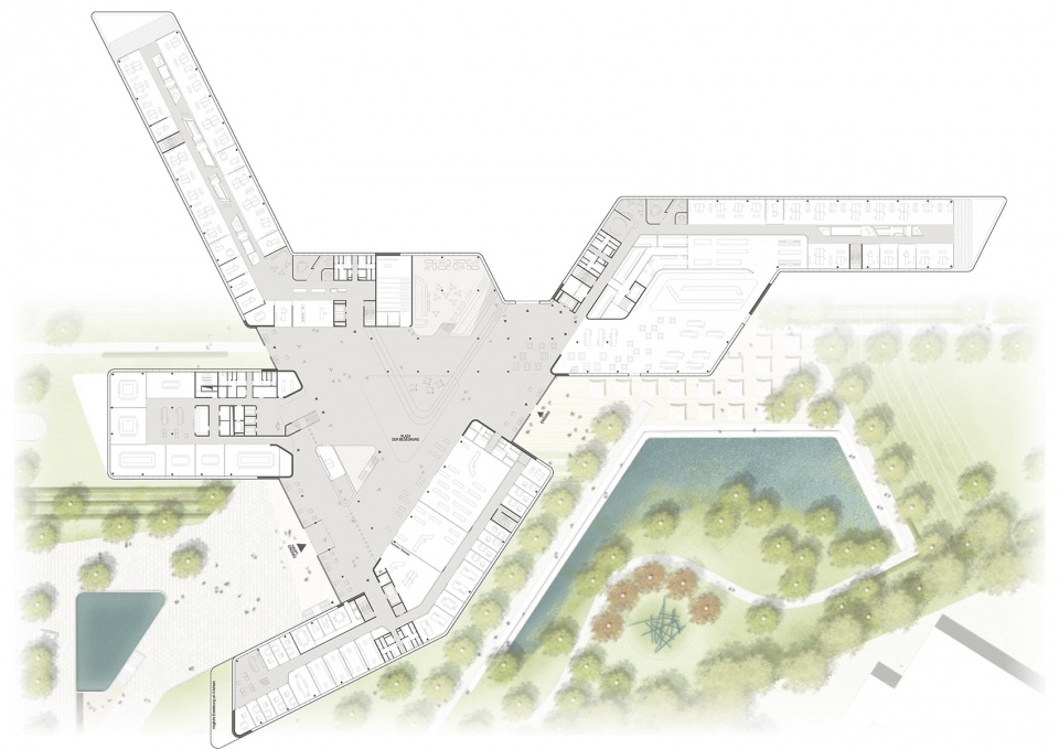 aldi nord campus by baid architekten