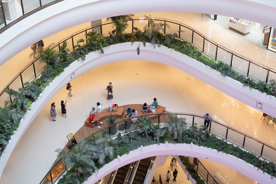 landscape design of hall of the sun china by horizon atmosphere landscape