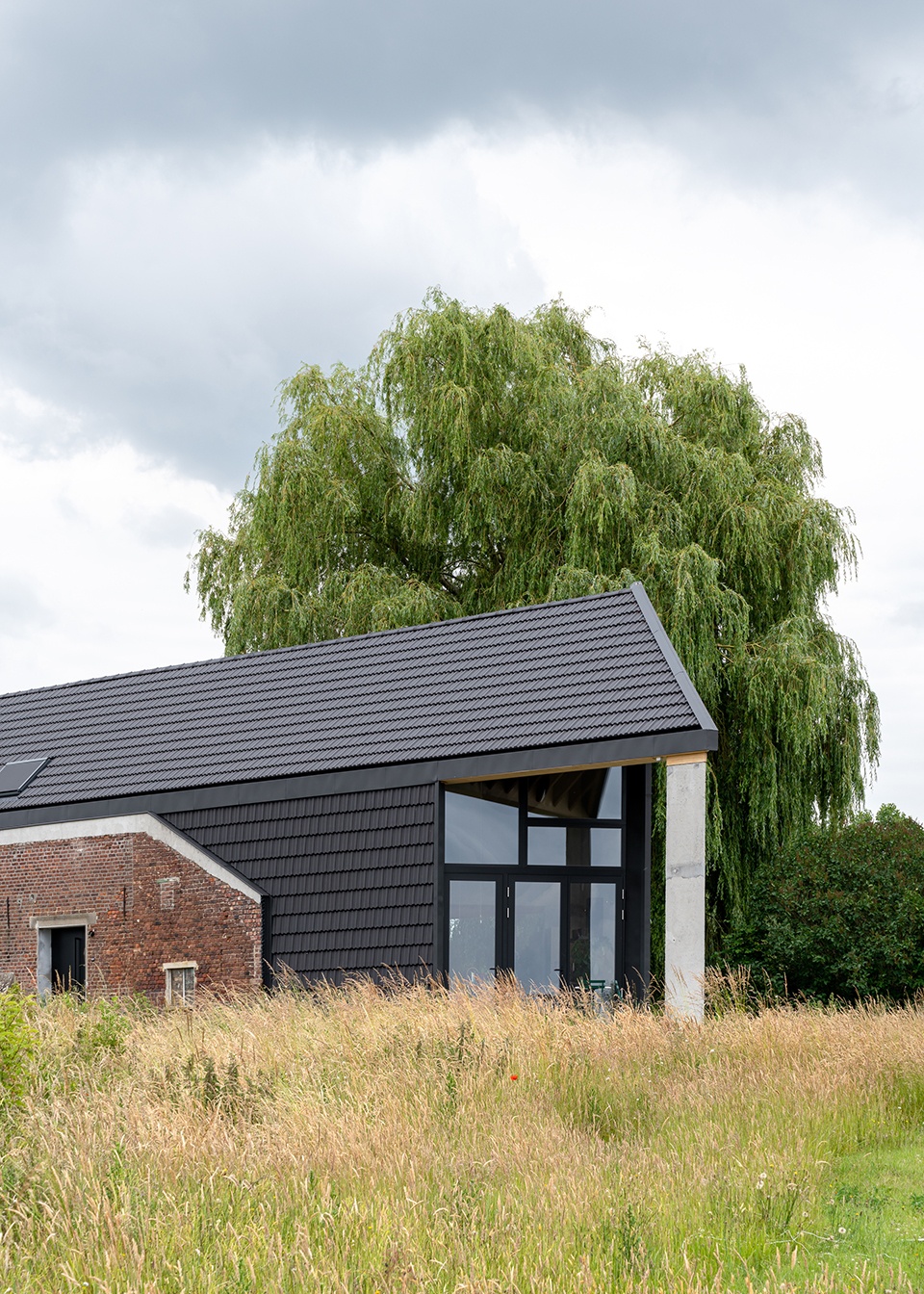 under the willow tree house by objekt architecten