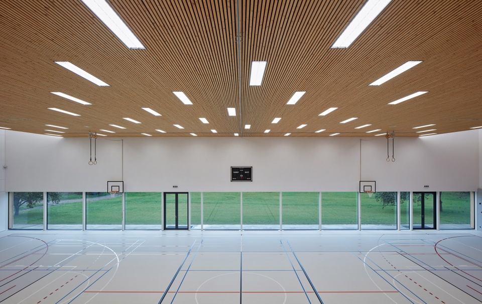 Hrozenkov Primary School Sports Hall by Consequence forma architects