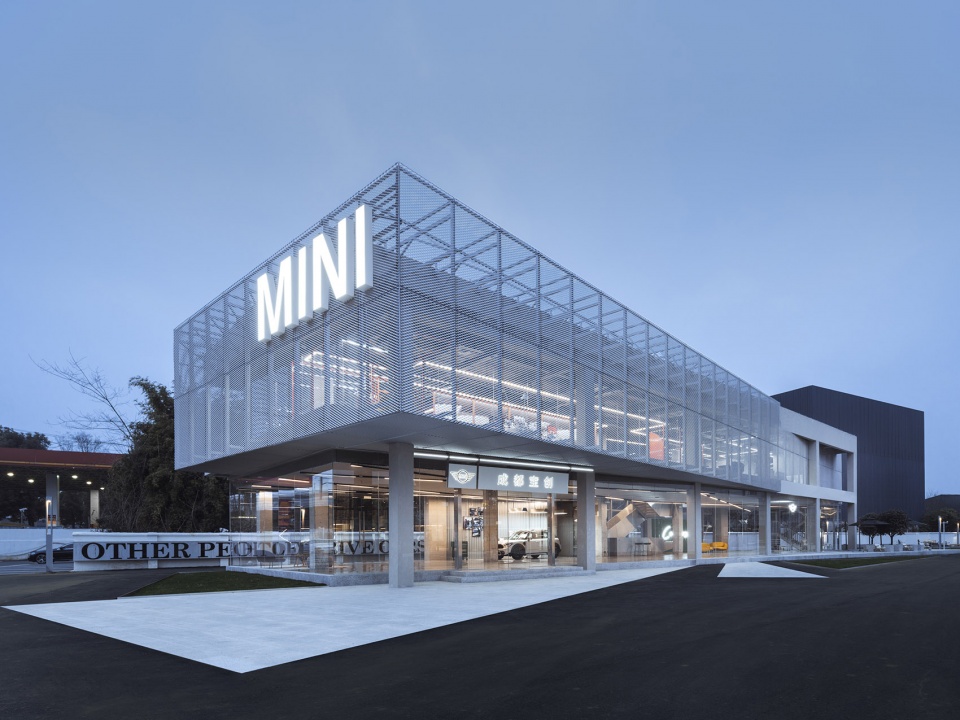 chengdu baochuang mini showroom complex china by archihope