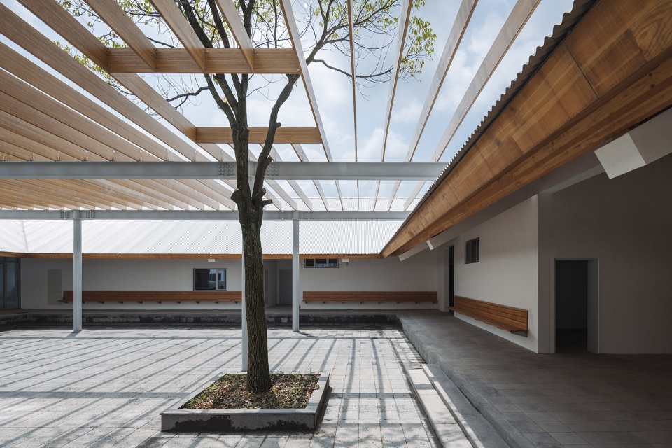 northwest visitor centre jiabei country park by atelier z