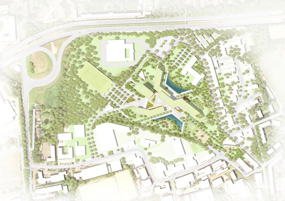 aldi nord campus by baid architekten