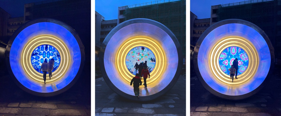 light kaleidoscope china by huanxing space