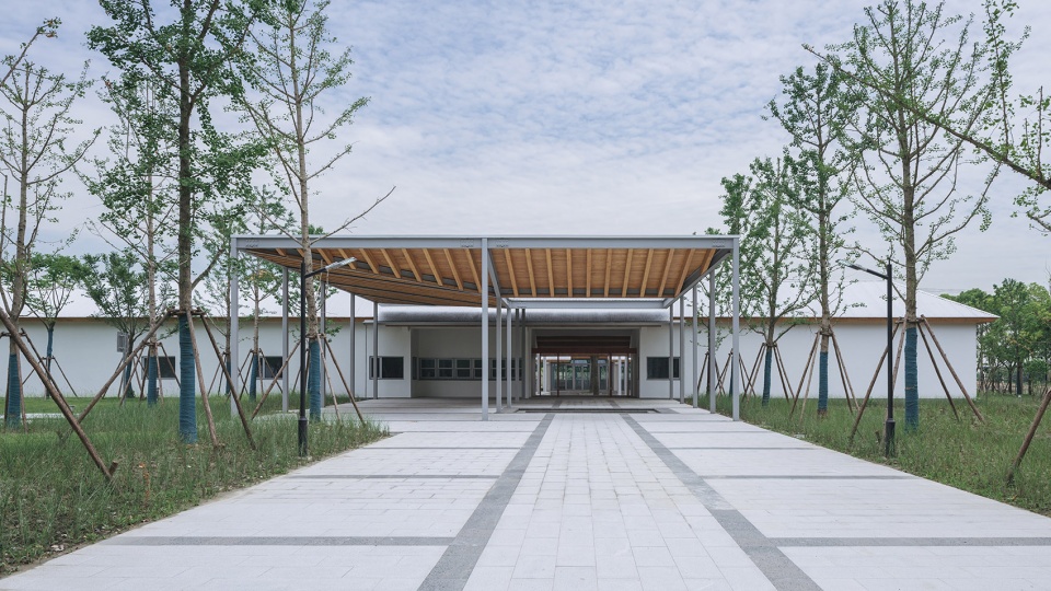 northwest visitor centre jiabei country park by atelier z