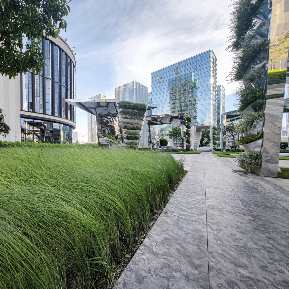 shenzhen shuibei jewelry art garden by loopstudio