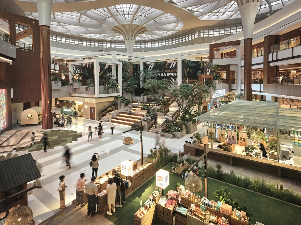 landscape design of hall of the sun china by horizon atmosphere landscape