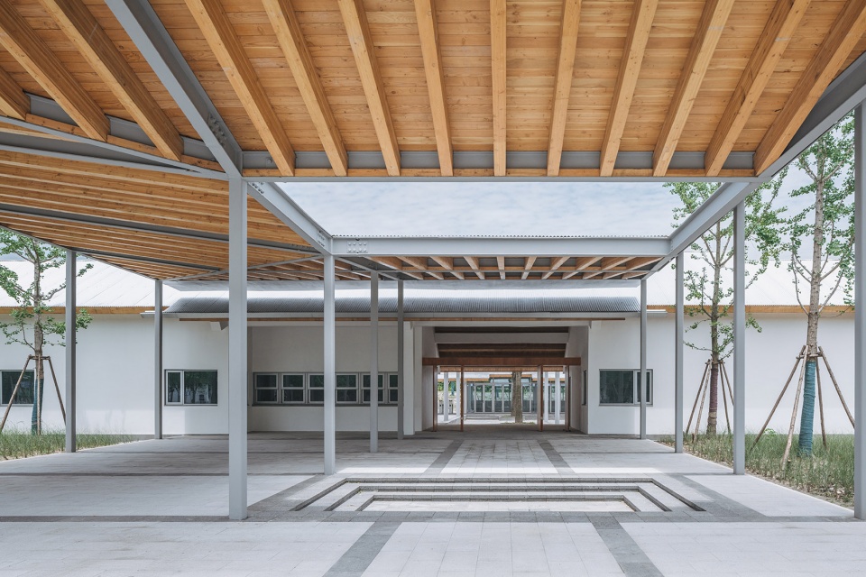 northwest visitor centre jiabei country park by atelier z