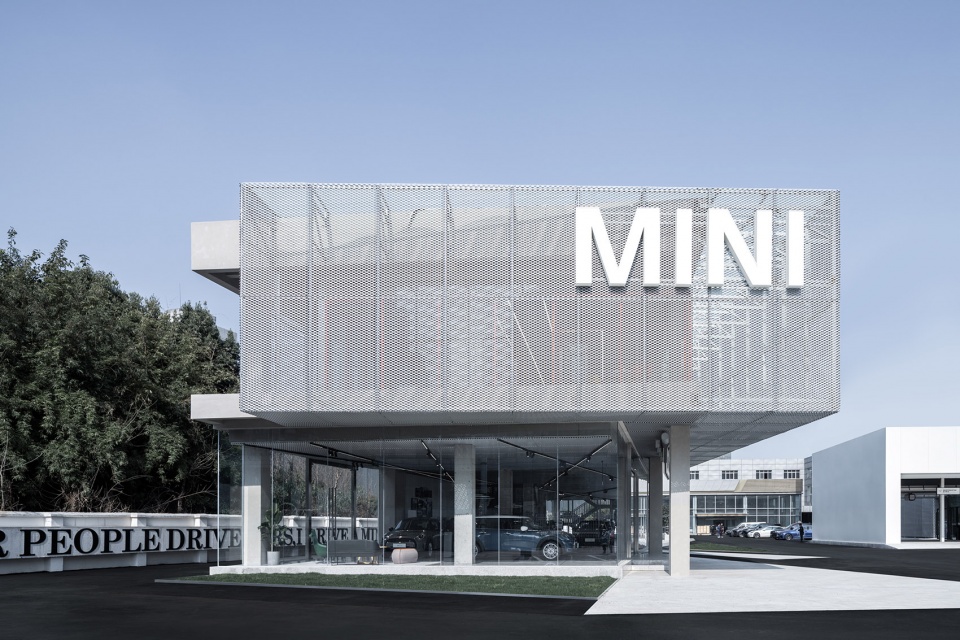 chengdu baochuang mini showroom complex china by archihope