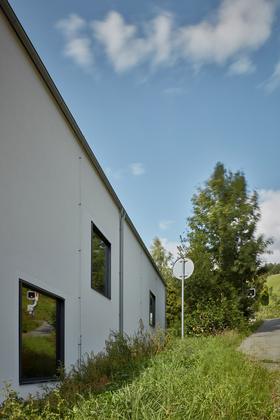 Hrozenkov Primary School Sports Hall by Consequence forma architects