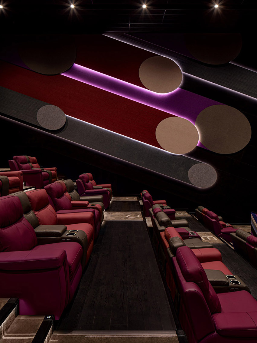 Longgang Vanke Plaza CINESKY Cinema China by Oft Interiors 1