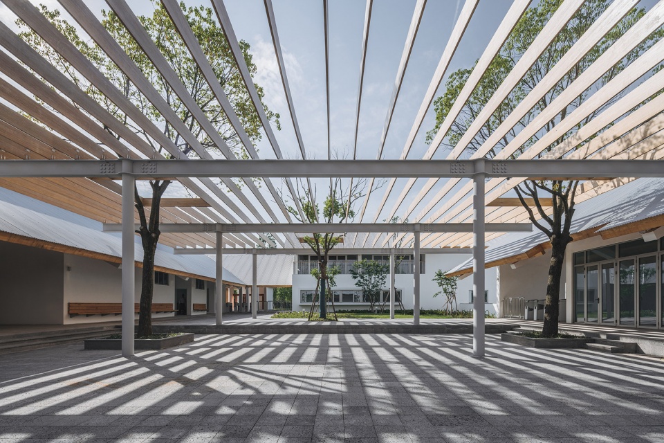 northwest visitor centre jiabei country park by atelier z