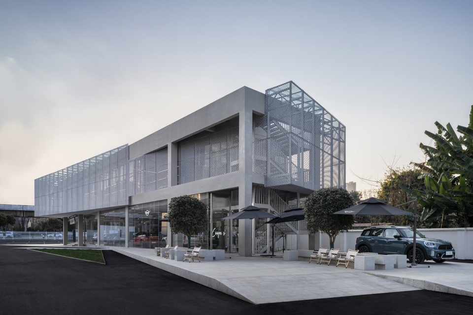 chengdu baochuang mini showroom complex china by archihope