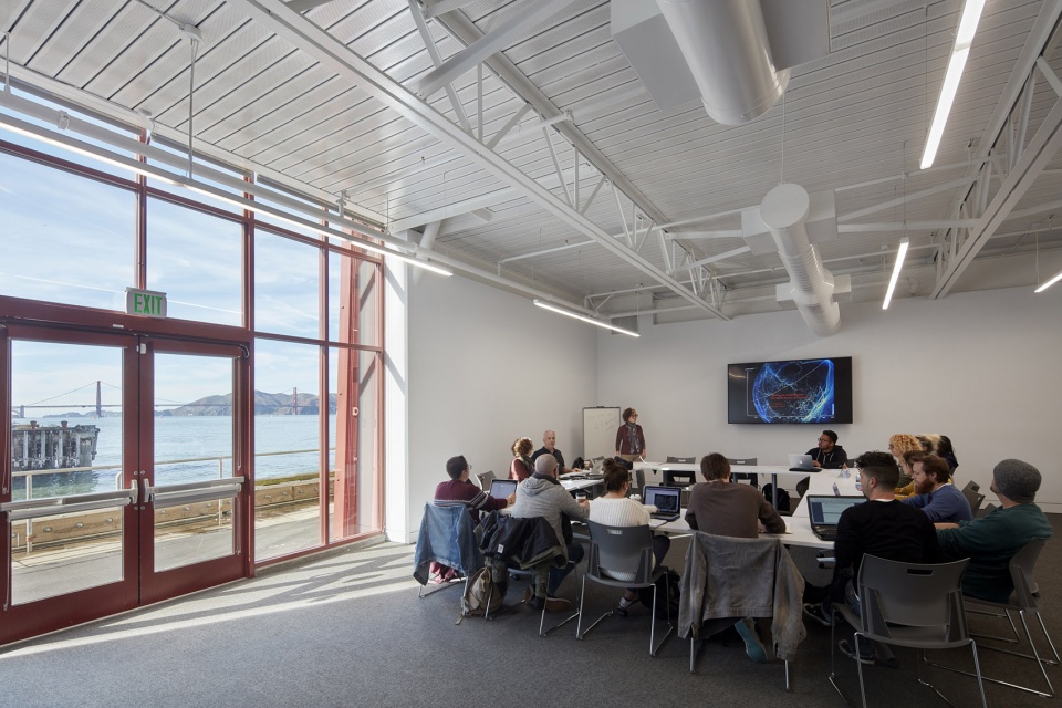 san francisco art institute at fort mason by leddy maytum stacy architects