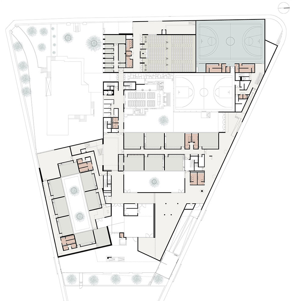 Luso Frances School by Pedro Mosca Pedro Goncalves Arquitectos 1