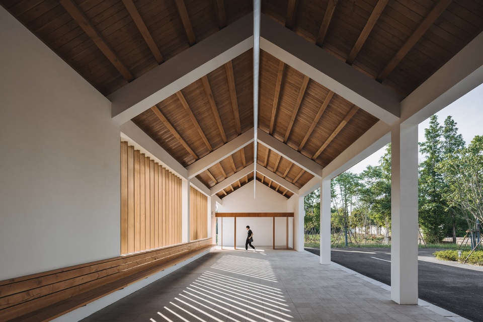 northwest visitor centre jiabei country park by atelier z