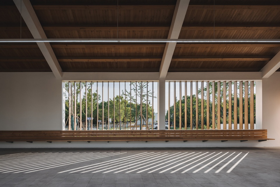 northwest visitor centre jiabei country park by atelier z