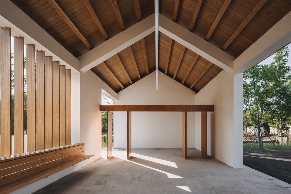 northwest visitor centre jiabei country park by atelier z