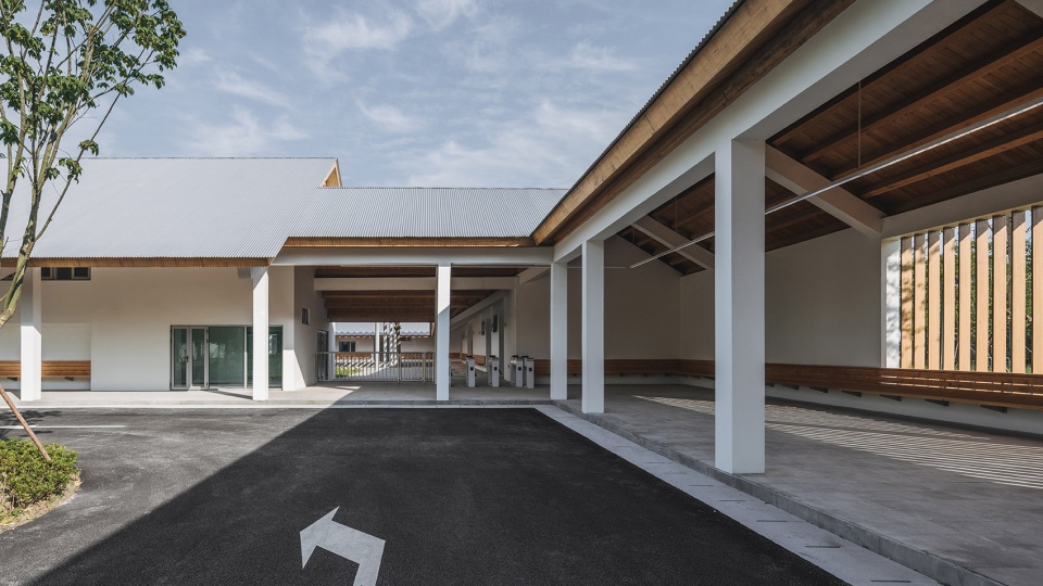 northwest visitor centre jiabei country park by atelier z