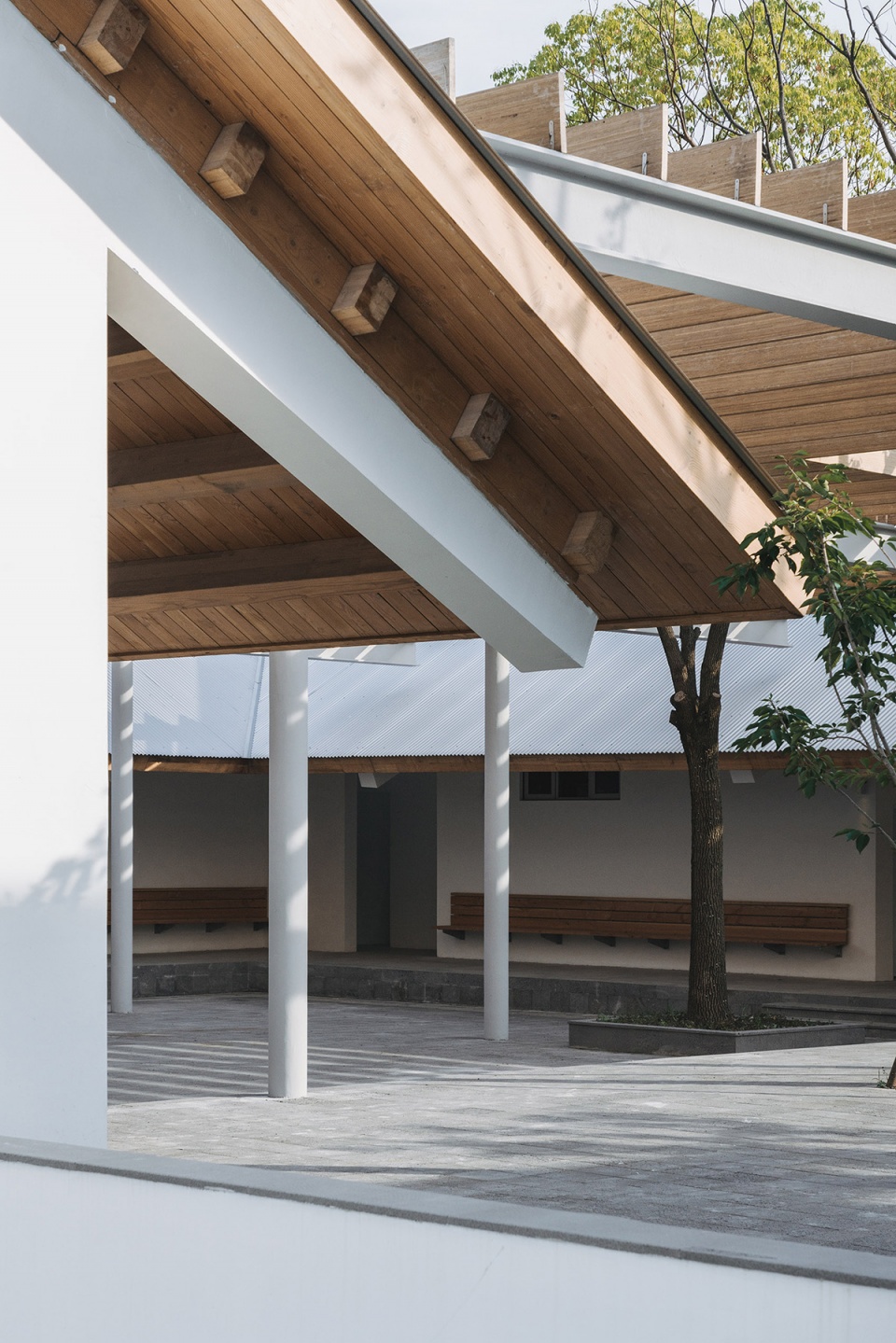 northwest visitor centre jiabei country park by atelier z