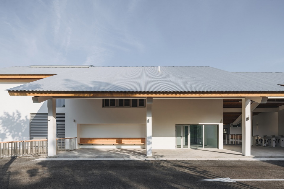 northwest visitor centre jiabei country park by atelier z