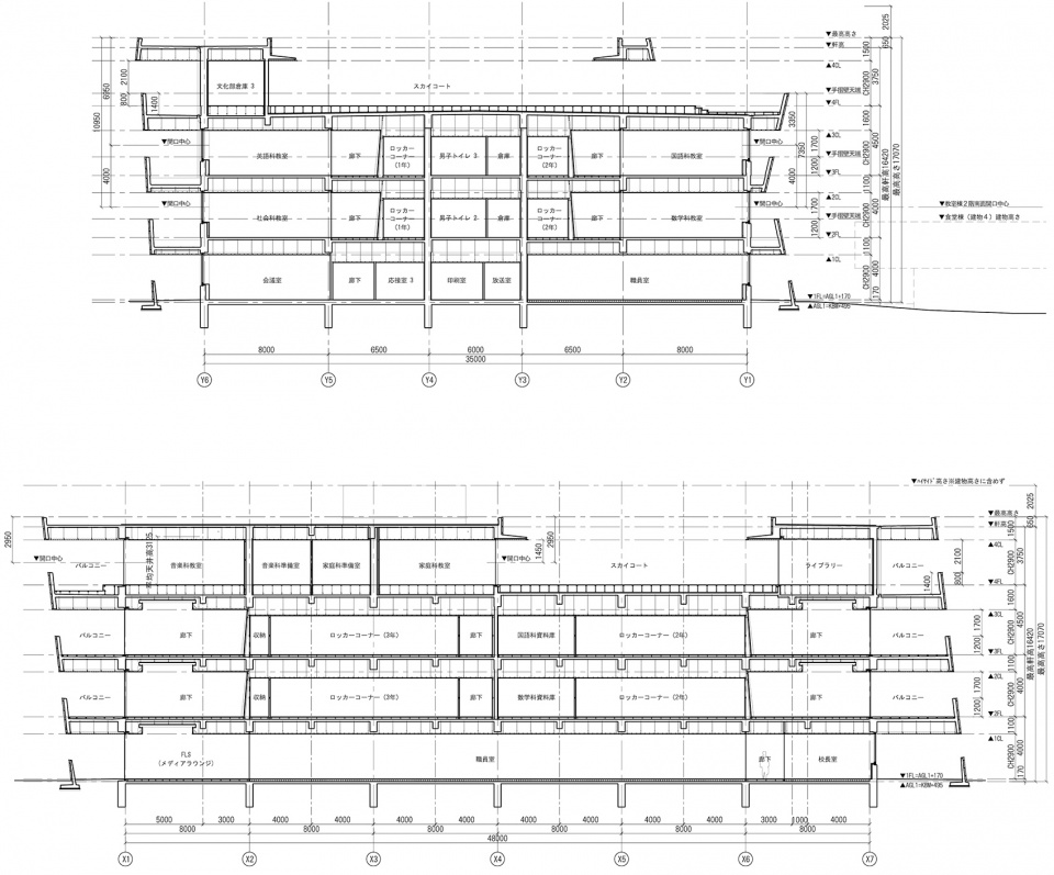 osaka gakuin university senior high school by atsushi kitagawara architects