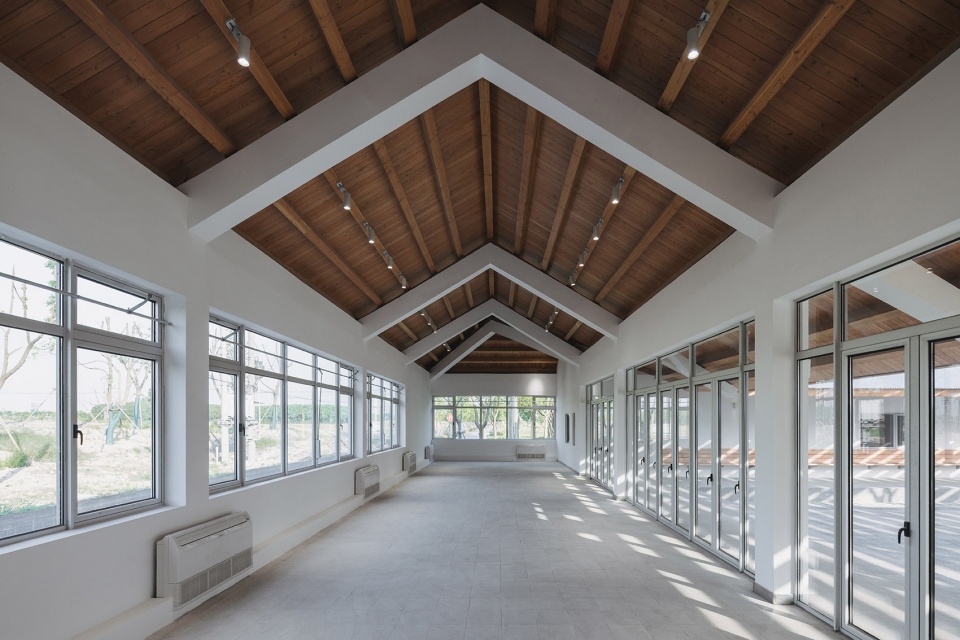 northwest visitor centre jiabei country park by atelier z