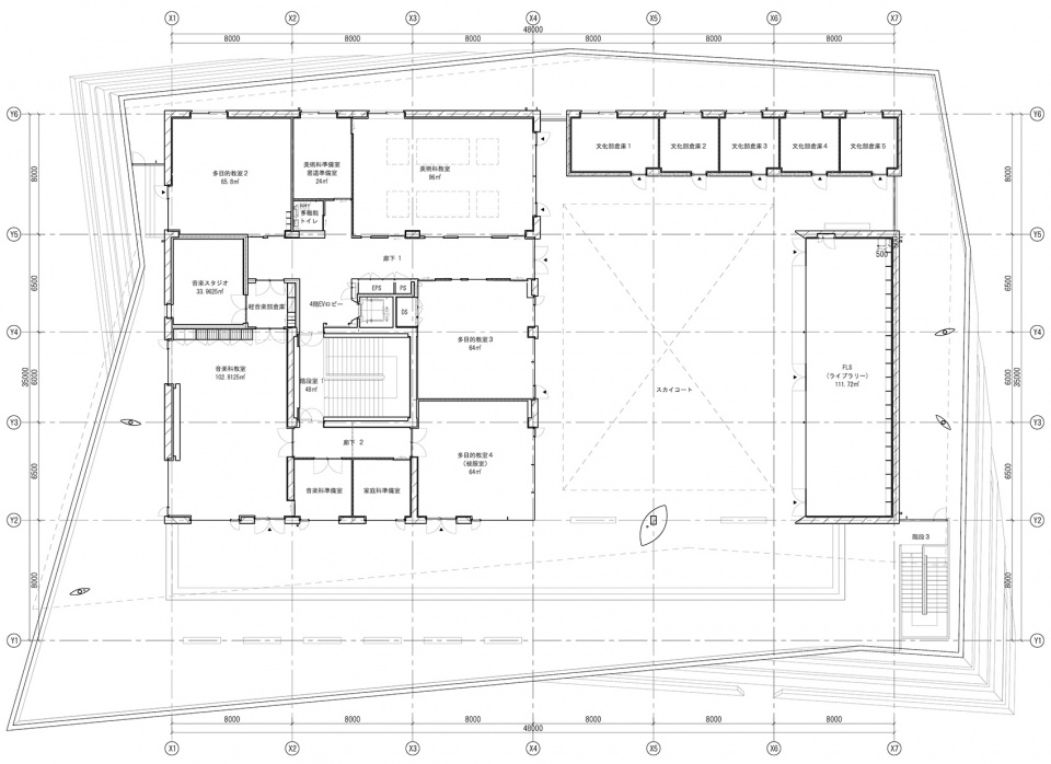 osaka gakuin university senior high school by atsushi kitagawara architects