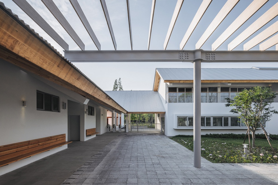northwest visitor centre jiabei country park by atelier z