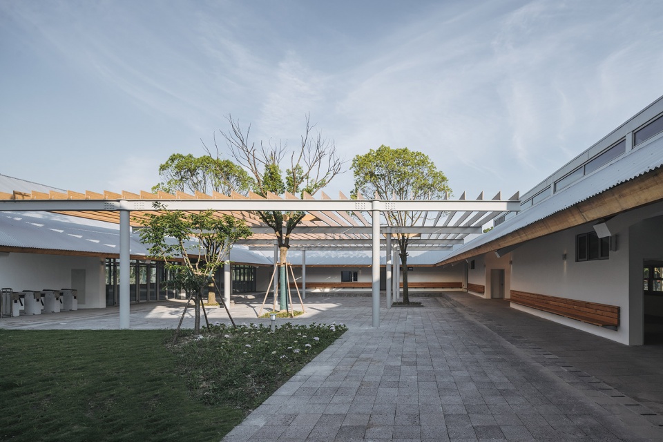 northwest visitor centre jiabei country park by atelier z