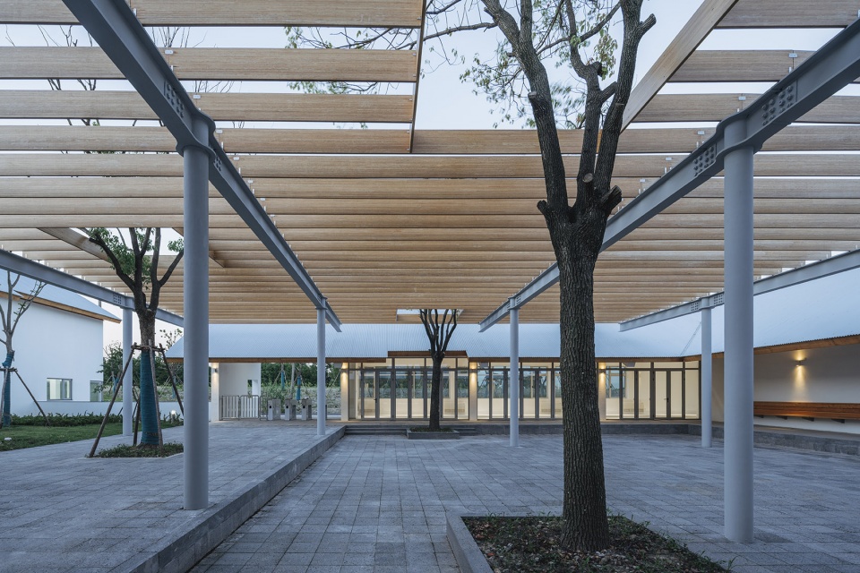 northwest visitor centre jiabei country park by atelier z